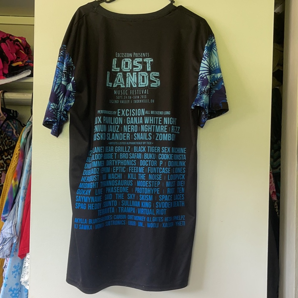 Lost lands 2018 lineup tshirt
